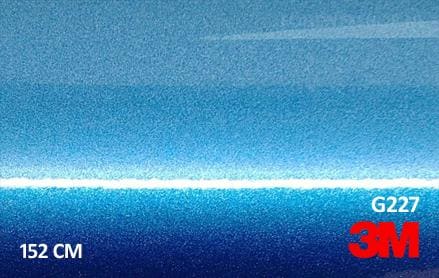 3M 2080 G227 Gloss Blue Metallic folie
