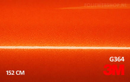 3M 2080 G364 Gloss Fiery Orange folie