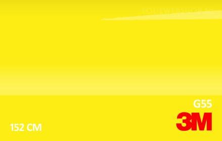 3M 2080 G55 Gloss Lucid Yellow folie