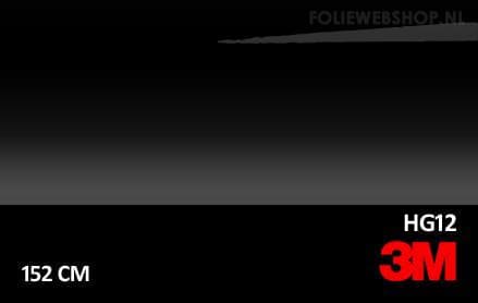 3M 2080 HG12 High Gloss Black folie