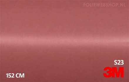 3M 2080 S23 Satin Velvet Rose folie