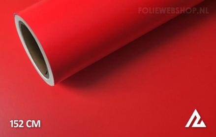 Mat rood folie