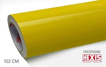 Hexis HX20108B Lemon Yellow Gloss folie