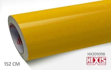 Hexis HX20109B Sun Yellow Gloss folie