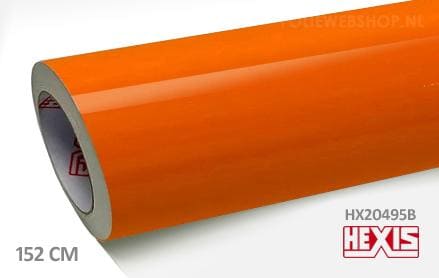 Hexis HX20495B Urban Orange Gloss folie
